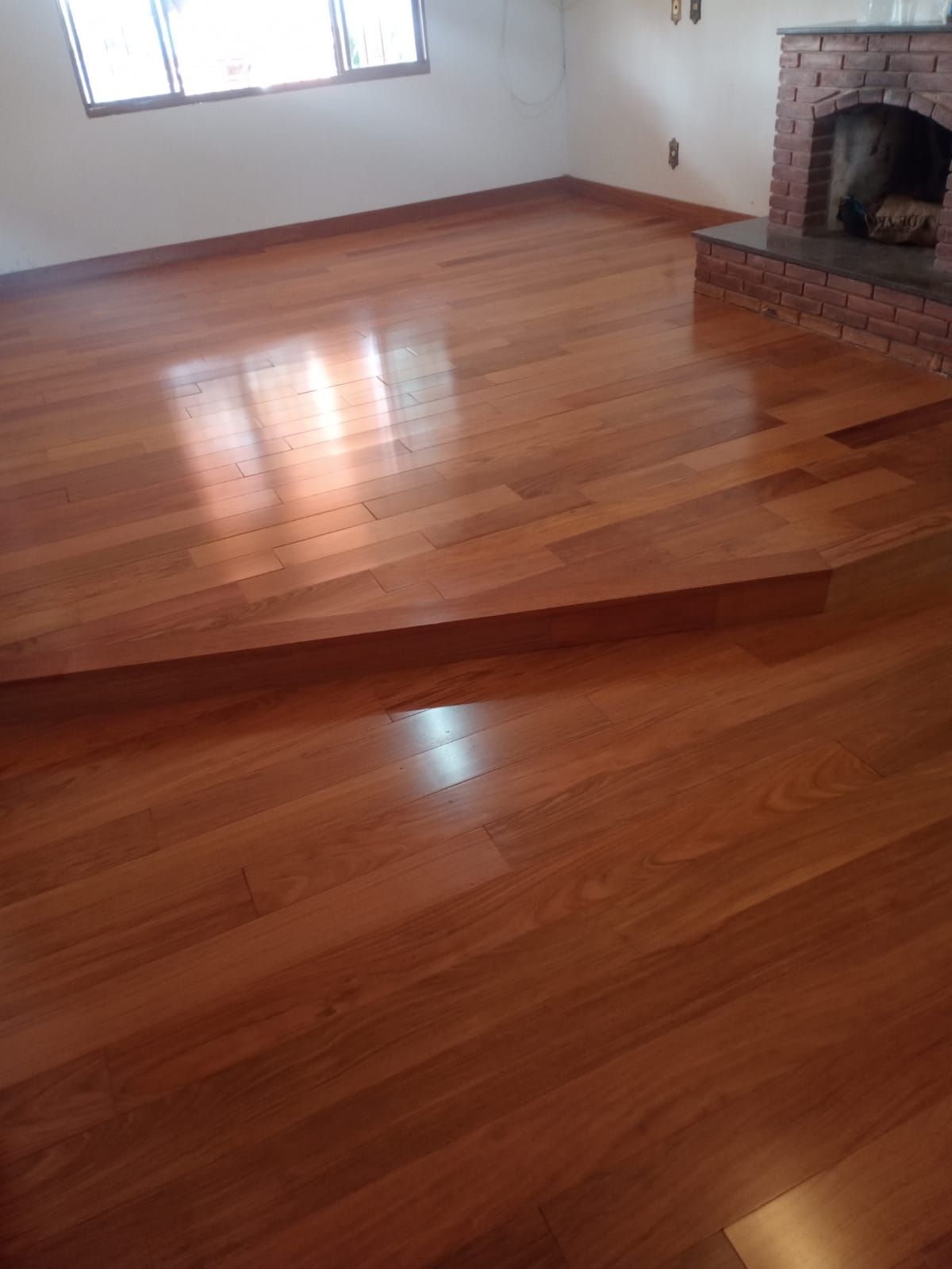 Brazilian Cherry stair installation
