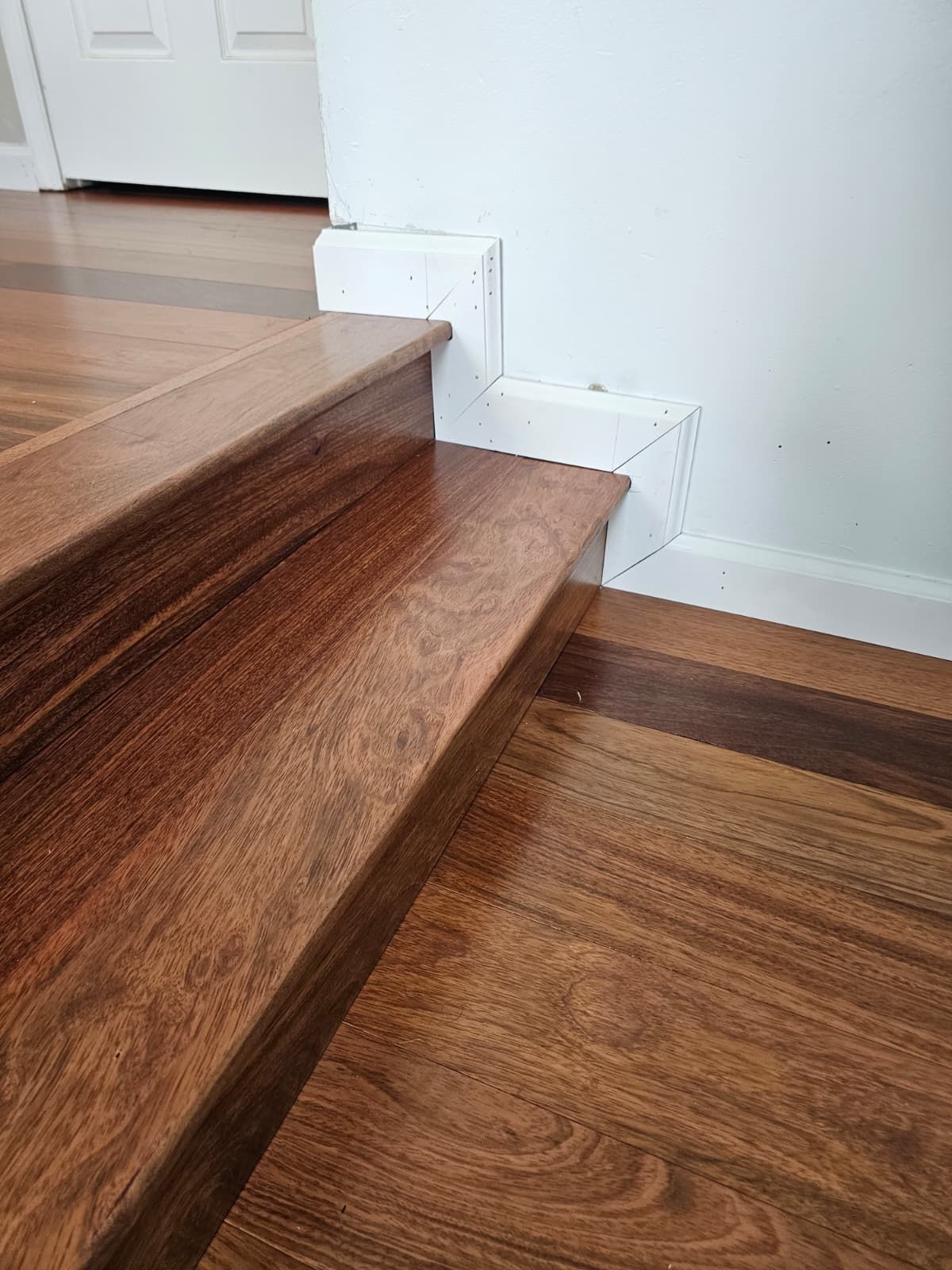 Completed flooring project by ARVO Flooring