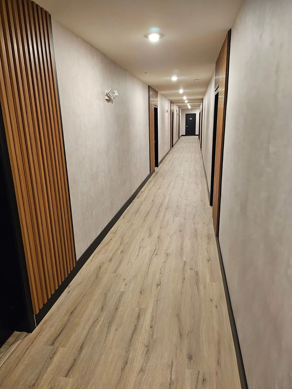 Completed flooring project by ARVO Flooring